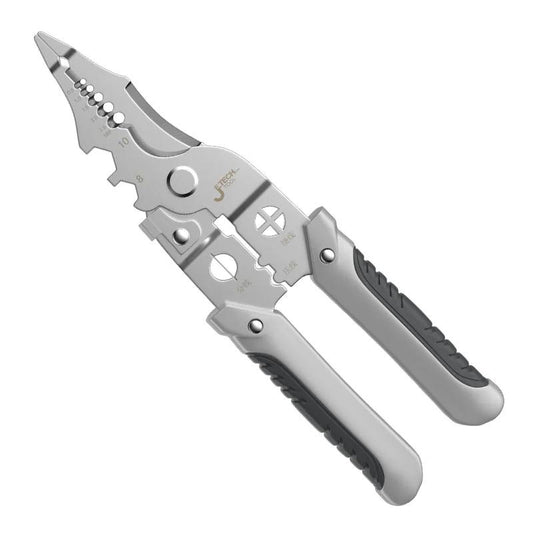 16 in 1 Electrician Pliers Multifunctional Needle Nose Pliers for Wire Stripping Cable Cutters Terminal Crimping Hand Tools