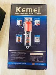 Kemei KM-246 heavy Duty Trimmer Rechargeable Shaver Beard trimmer Professional Hair Trimmer Cordless Oil head Men Hair Cutting Machine Beard razor