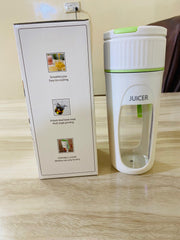 Usb Rechargeable Juicer Blender- 8 Blades- Mini Portable Personal Size Juicer 350 Ml