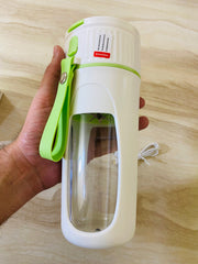 Usb Rechargeable Juicer Blender- 8 Blades- Mini Portable Personal Size Juicer 350 Ml