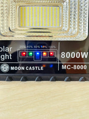 Solar Rechargeable Split light with 5 meter long wire and solar plate