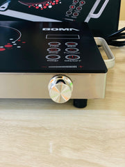 Boma Electric Stove /2500 W Model Bm-15 infrared Cooker Hot Plate Induction Cooker Touch panel Effective and constant temperature control Smart Cooking Safe and Energy Saving Easy to clean for small family , hostel and office use