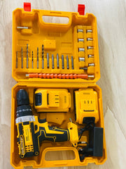 Dewalt 48V Cordless Drill with Hammer 3 function Drill with double lithium battries