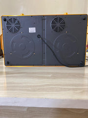 Double Silver Crest Kitchen Ceramic Stove Grill 2 Burner Cooking Electric Ceramic Stove Infrared Double Induction Cookers