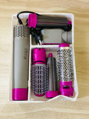 5 in 1 Professional Hair Straightener, Styler, Dryer, Curler, Hot Air Comb