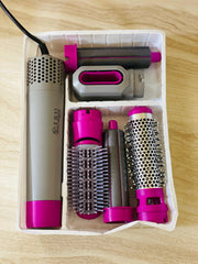 5 in 1 Professional Hair Straightener, Styler, Dryer, Curler, Hot Air Comb