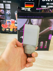 5 in 1 Professional Hair Straightener, Styler, Dryer, Curler, Hot Air Comb