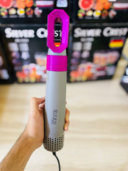 5 in 1 Professional Hair Straightener, Styler, Dryer, Curler, Hot Air Comb