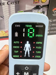 TENS+EMS+MASSAGE | Digital Physiotherapy Machine | For Full Body Massage | Blood Circulation Portable Electric Neck back waist Handheld