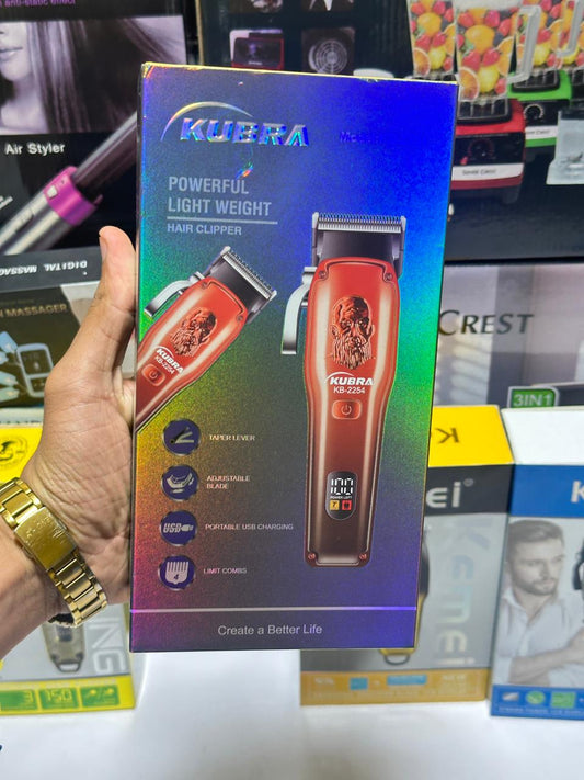 Kubra Powerful Hair Clipper and rechargeable hair clipper