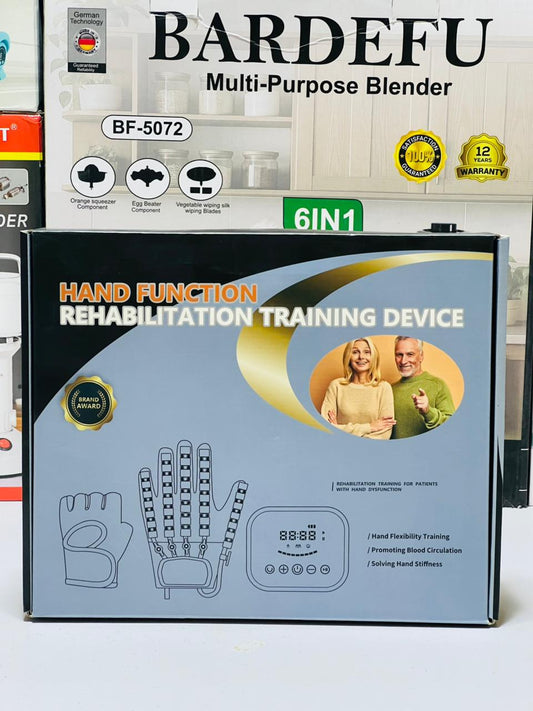 Hand Function Rehabilitation Robot Gloves, Hand Dysfunction Patient Training Device Stroke Hemiplegia, Finger Exerciser Hand Strengthener Finger Orthosis for Relief Cramps