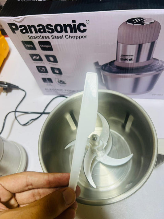 Panasonic Food Processors 3L Meat Grinder Stainless Steel Electric Chopper Meat Grinder - Mincer, Food Processor, Slicer - Home Appliance