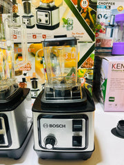 Bosch 3 in 1 Multifunctional Blender Commercial Heavy Duty Blender 5000W High Performance Power Blender 3.0L 2.0 litr Chopper and 700ml Grinder for Kitchen Professional Blender