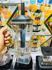 Bosch 3 in 1 Multifunctional Blender Commercial Heavy Duty Blender 5000W High Performance Power Blender 3.0L 2.0 litr Chopper and 700ml Grinder for Kitchen Professional Blender