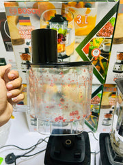 Bosch 3 in 1 Multifunctional Blender Commercial Heavy Duty Blender 5000W High Performance Power Blender 3.0L 2.0 litr Chopper and 700ml Grinder for Kitchen Professional Blender