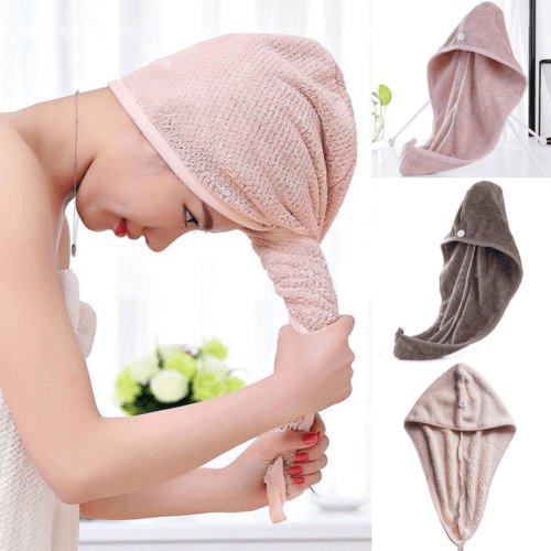 Hair Dryer Cap Towel