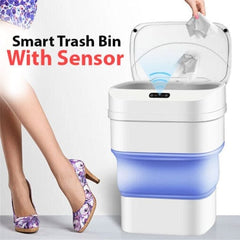 FOLDABLE SENSOR DUSTBIN