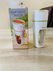 Usb Rechargeable Juicer Blender- 8 Blades- Mini Portable Personal Size Juicer 350 Ml