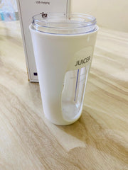 Usb Rechargeable Juicer Blender- 8 Blades- Mini Portable Personal Size Juicer 350 Ml