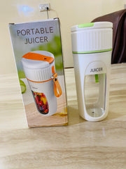 Usb Rechargeable Juicer Blender- 8 Blades- Mini Portable Personal Size Juicer 350 Ml
