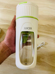 Usb Rechargeable Juicer Blender- 8 Blades- Mini Portable Personal Size Juicer 350 Ml