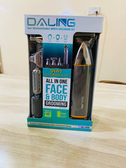 Daling 9-in-1 Rechargeable Men's Grooming Set – Shaver, Electric