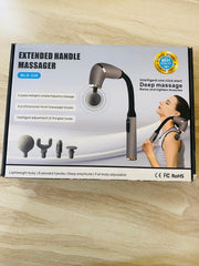 Electric Deep Body Massager, Body Relaxation Massage Machine, Long Handle Body Massager Gun