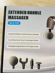 Electric Deep Body Massager, Body Relaxation Massage Machine, Long Handle Body Massager Gun