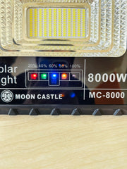 Solar Rechargeable Split light with 5 meter long wire and solar plate