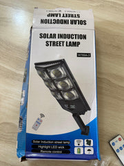 Solar Rechargeable Street Light with built in Solar , Remote Included
