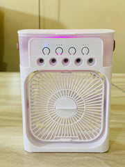 4 In 1 Fan Air Cooler with Humidifier & Night Light | Mist Fan