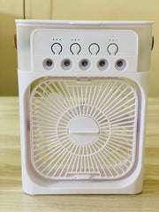4 In 1 Fan Air Cooler with Humidifier & Night Light | Mist Fan