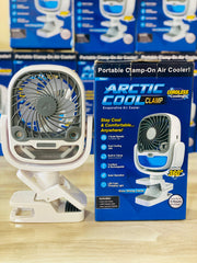 2 in 1 Arctic Cool Clamp Cordless Air Cooler