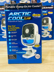 2 in 1 Arctic Cool Clamp Cordless Air Cooler
