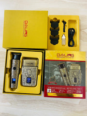 Daling 0027 professional king style grooming kit with all parts and accessories
