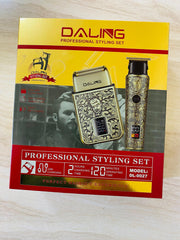 Daling 0027 professional king style grooming kit with all parts and accessories