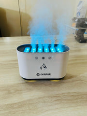 Mist Humidifier Low Noise Air Humidifier 6 Nozzle Cool Mist Maker Multicolor RGB Light Effect for Home, Bedroom & Office