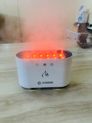 Mist Humidifier Low Noise Air Humidifier 6 Nozzle Cool Mist Maker Multicolor RGB Light Effect for Home, Bedroom & Office