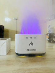 Mist Humidifier Low Noise Air Humidifier 6 Nozzle Cool Mist Maker Multicolor RGB Light Effect for Home, Bedroom & Office