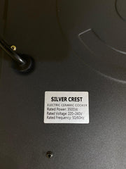 Double Silver Crest Kitchen Ceramic Stove Grill 2 Burner Cooking Electric Ceramic Stove Infrared Double Induction Cookers