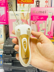 Brown BS 2777xk Facial Hair Remover Removal Electric Epilator Rechargeable Threading Face Beauty Care Tool