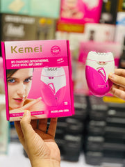 KM-189A Women Electric Rechargeable Hair Removal Epilator