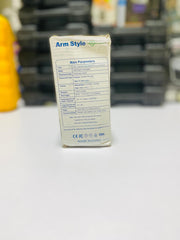 Electronic Blood Pressure Monitor 6V-DC Black color