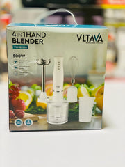 4 in 1 Hand Blender set with whisker chopper jar