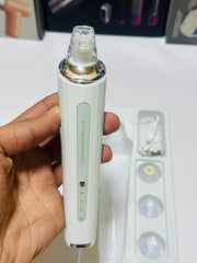 Vacuum Blackhead Remover | Electric Facial Cleanser & Pore Cleaner | Rechargeable Suction Tool for Deep Skin Cleansing