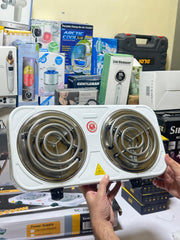 Electric Stove ( double ) & Hot Plate Cooker – Uniform Heating 2000W
