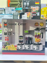Silver Crest 3 in 1 Blender | Chopper | Grinder | Blender | 3 plug switch | 12 Months Warranty | 3 in 1 Juicer