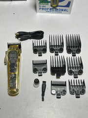 DINGLING RF-601 2000mAh High Quality Li-battery Professional Hair Clipper Stainless Steal Blades Led Digital Display Hair Trimmer