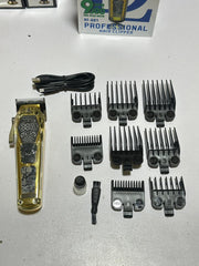 DINGLING RF-601 2000mAh High Quality Li-battery Professional Hair Clipper Stainless Steal Blades Led Digital Display Hair Trimmer