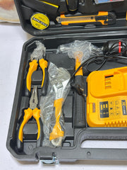 Origianl Dewalt 117 pcs Drill Machine kit | Rechargeable | 2 Batteries | 48V